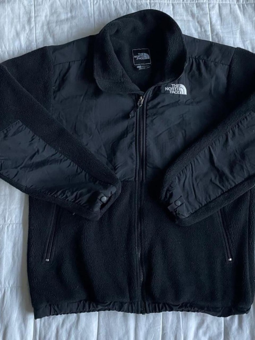 The North Face Boys' Black Fleece Jacket - XL
